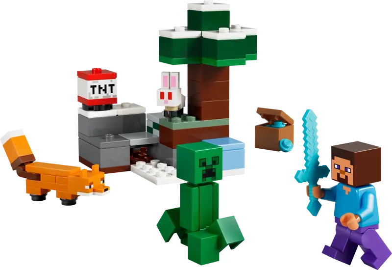 L'aventure de Steve dans la taïga (21583)