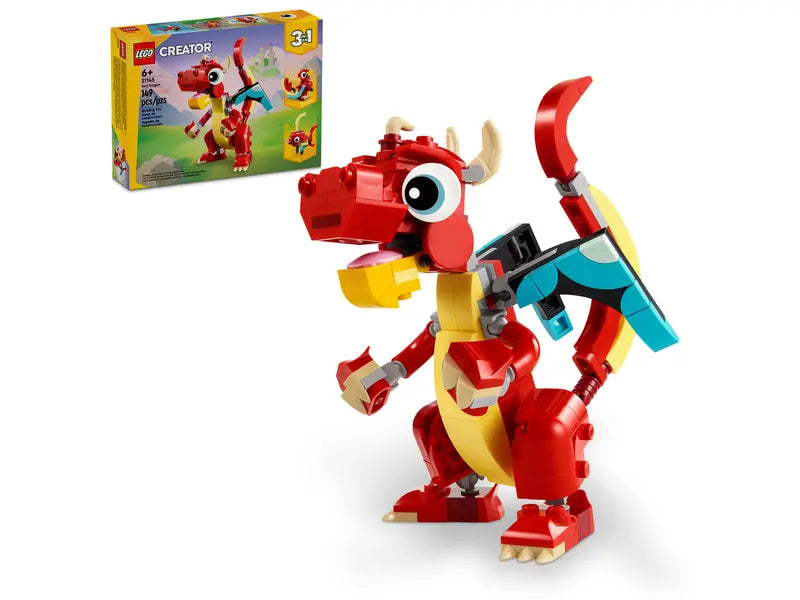 Creator 3-in-1-Roter Drache (31145)