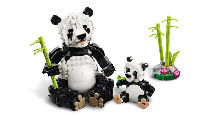 Creator 3-in-1 Wildtiere Panda-Familie (31165)