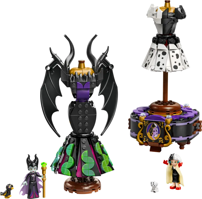 Abiti Disney Malefica e Crudelia De Mon (43262)