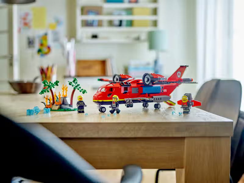 LEGO City Avion de secours en cas d'incendie (60413)