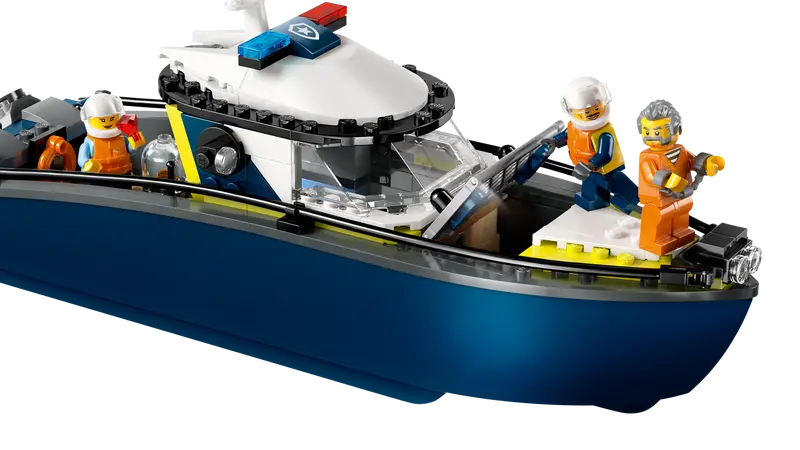 LEGO City Verfolgungsjagd mit dem Schnellboot der Polizei (60456)