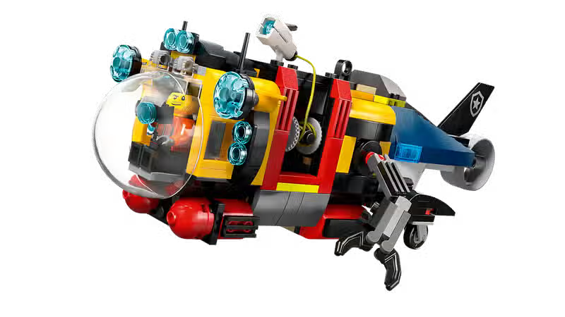 LEGO City Remix Elicottero, camion dei pompieri e sottomarino (60462)