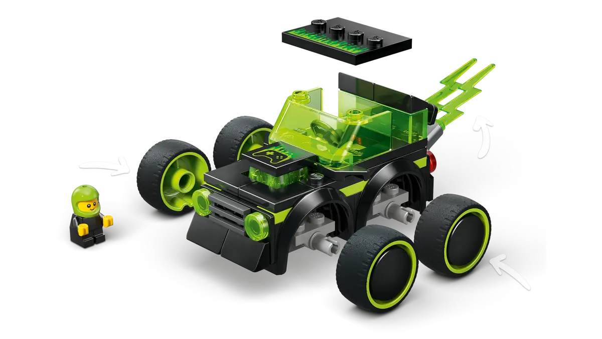 Manèges – Jeu de construction de voitures de course (60484)