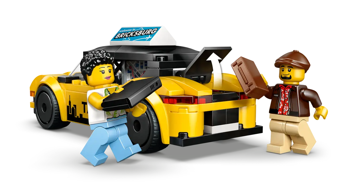 Jaune Taxi Ensemble de construction (60487)