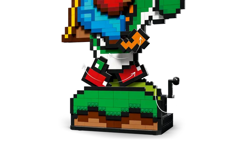 Super Mario World – Mario & Yoshi-Ausstellungsmodell (71438)