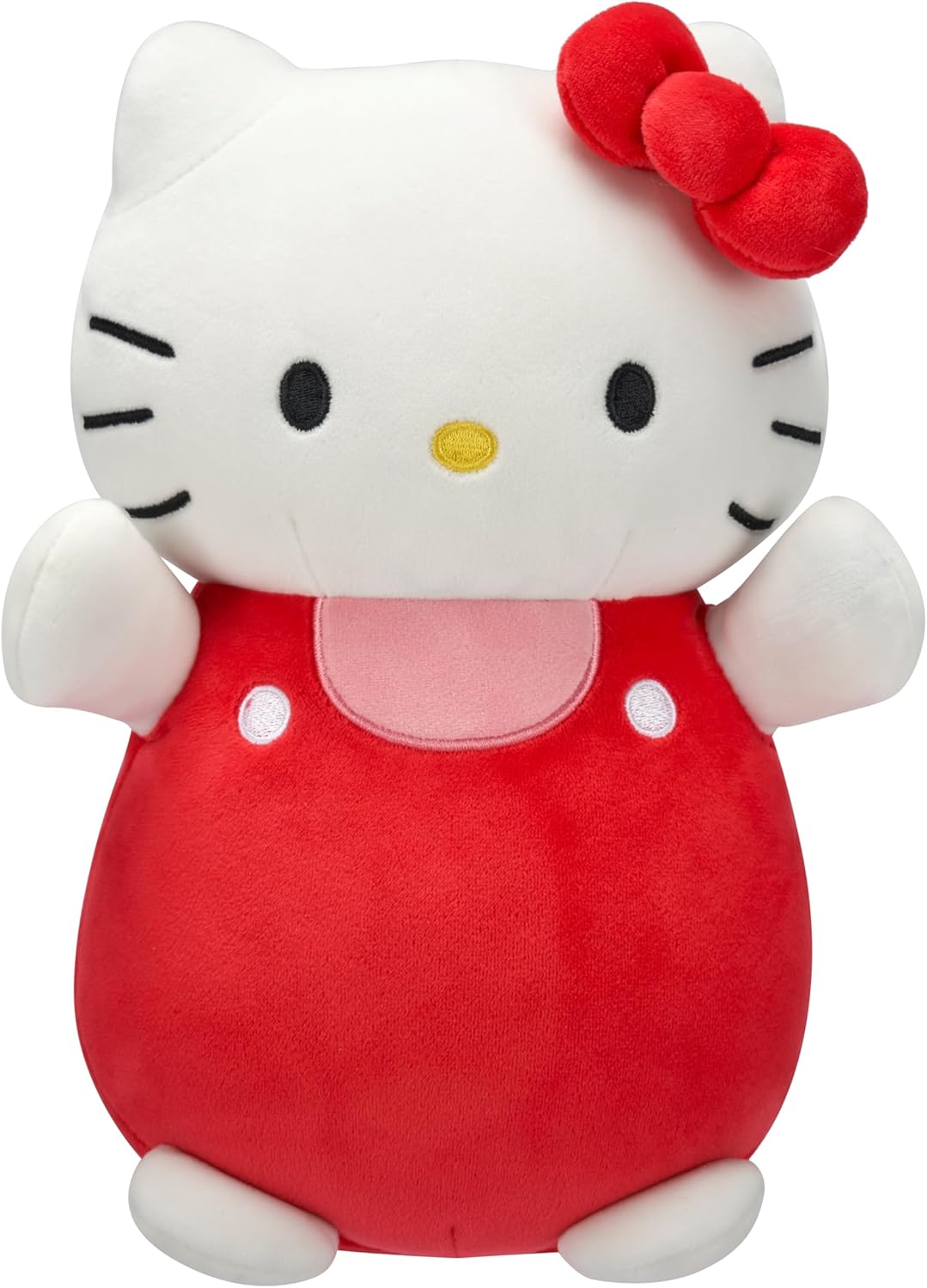 Squishmallows Hello Kitty e i suoi amici Hello Kitty in tuta rossa e rosa