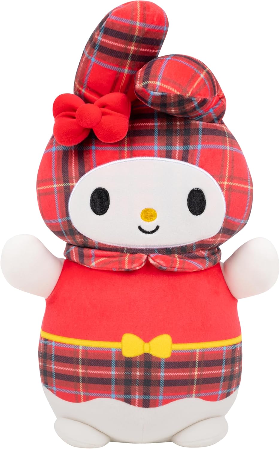 Squishmallows Hello Kitty e i suoi amici Plaid rosso My Melody HugMees