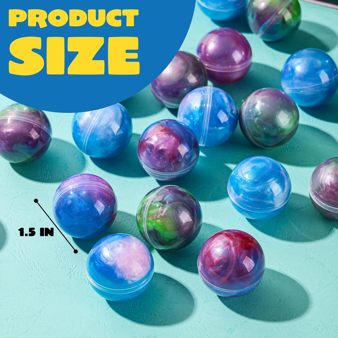 JOYIN Galaxy Schleim-Partygeschenke, 24er-Pack, dehnbare Schleimbälle, nicht klebend, schmutzfrei, sicheres sensorisches Spielzeug für Kinder, perfektes Partyzubehör und Belohnungen für das Klassenzimmer