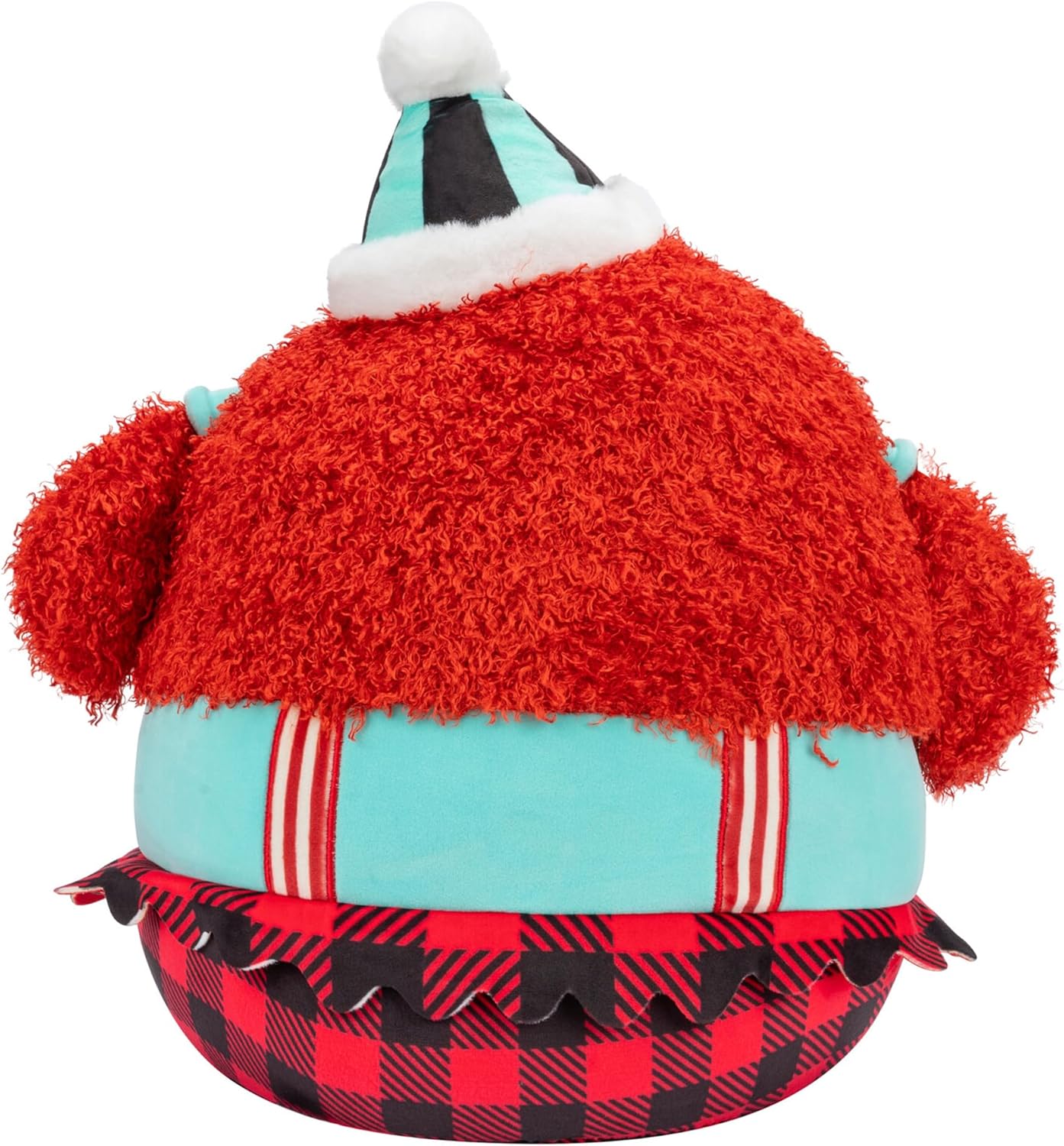 Squishmallows Halloween Eurydice Clown mit blaugrüner Stern-Augenklappe