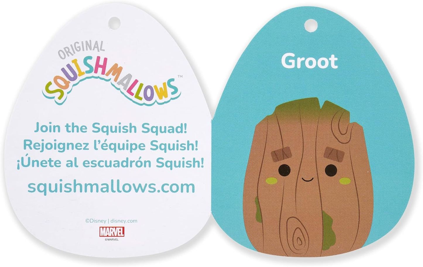 Squishmallow Disney Marvel Groot