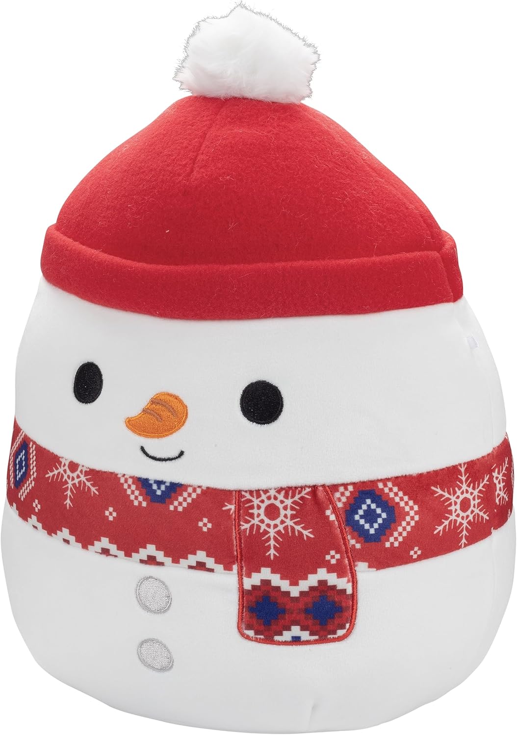Squishmallows Weihnachten Manny der Schneemann