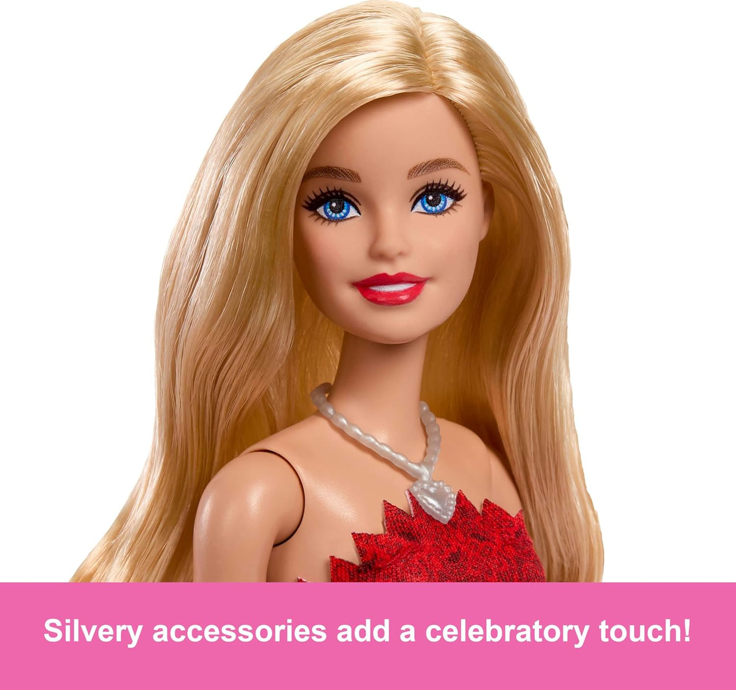 Barbie Mattel 80th Anniversary Ruby-Red Celebration Doll