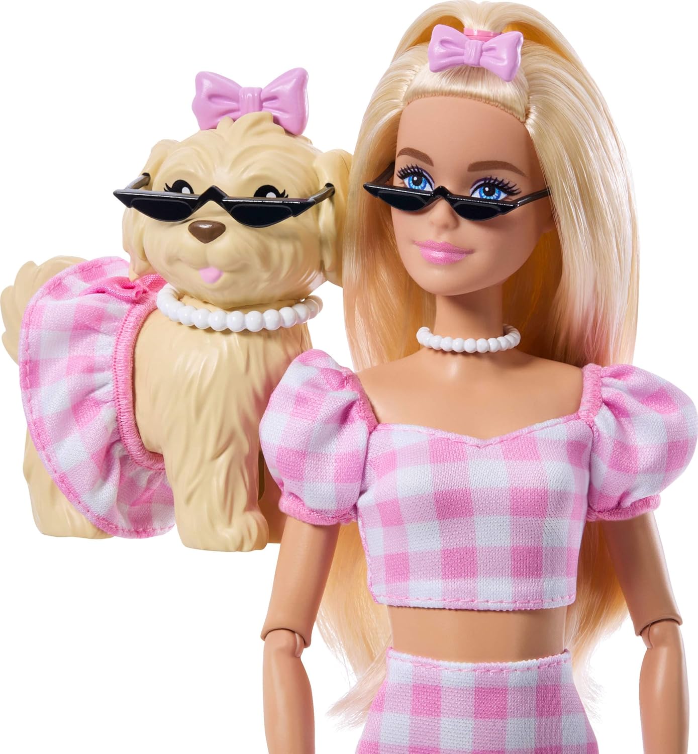 Set bambola Barbie TWINNING con cane