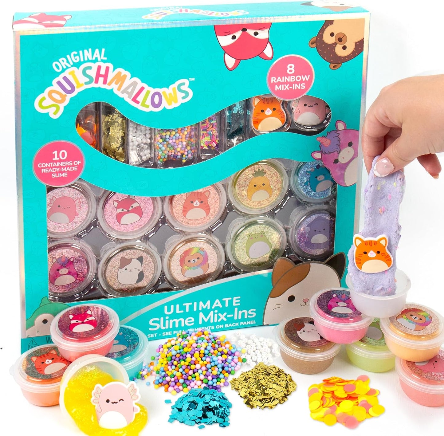 Squishmallows Original Ultimate Slime Mix'Ins 10er-Pack
