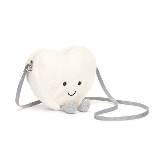 Jellycat Cremefarbene Herztasche