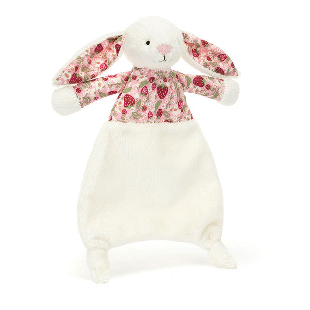 Jellycat Blossom Cream Bunny „Berry“ Schmusetuch