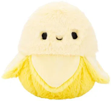 Squishmallows Fuzz-A-Mallows Plüschtier Junie, die Banane
