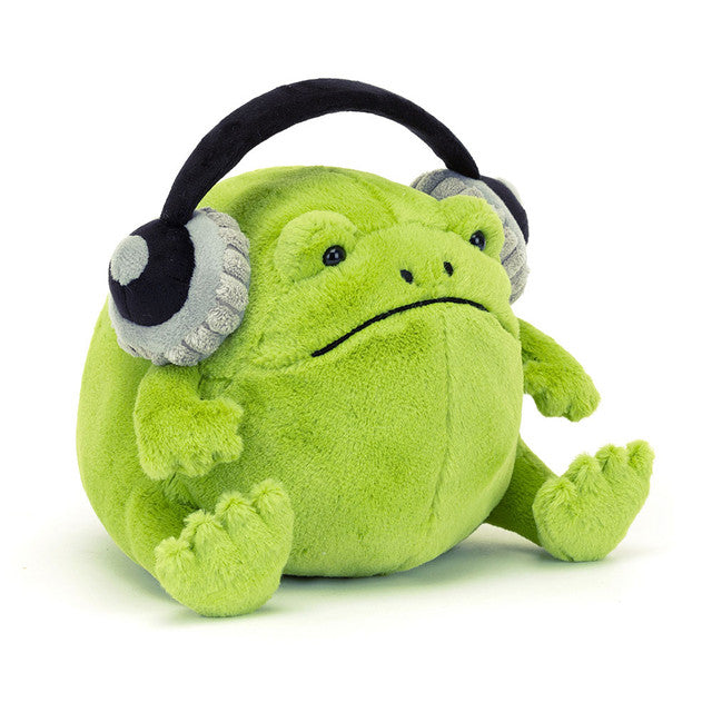 Jellycat Ricky Rain Frog Casque d'écoute