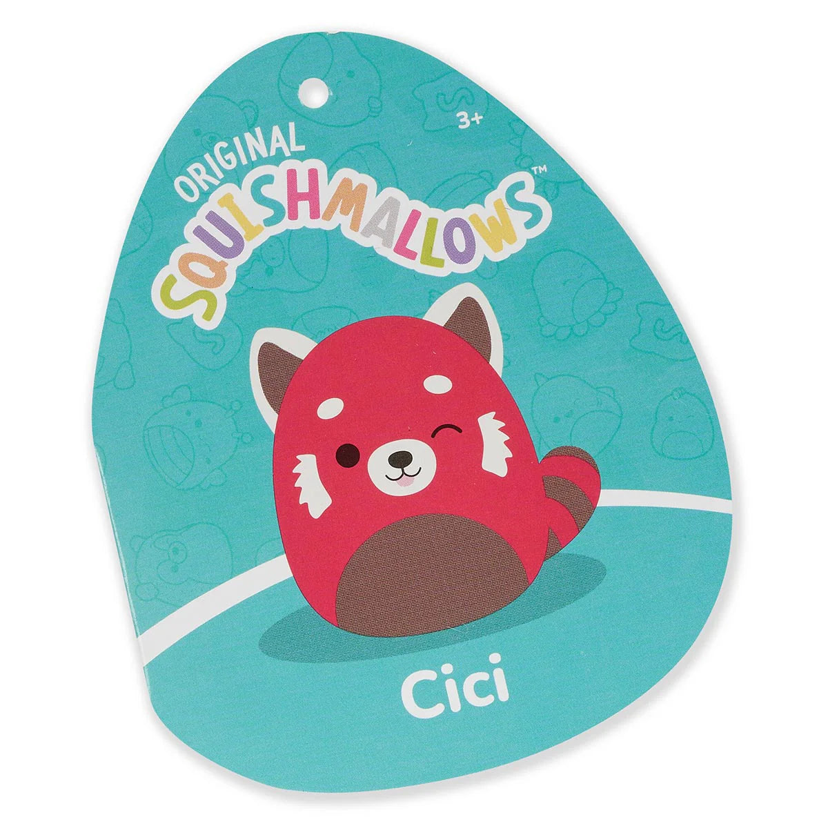 Squishmallows – Cici zwinkert roter Panda