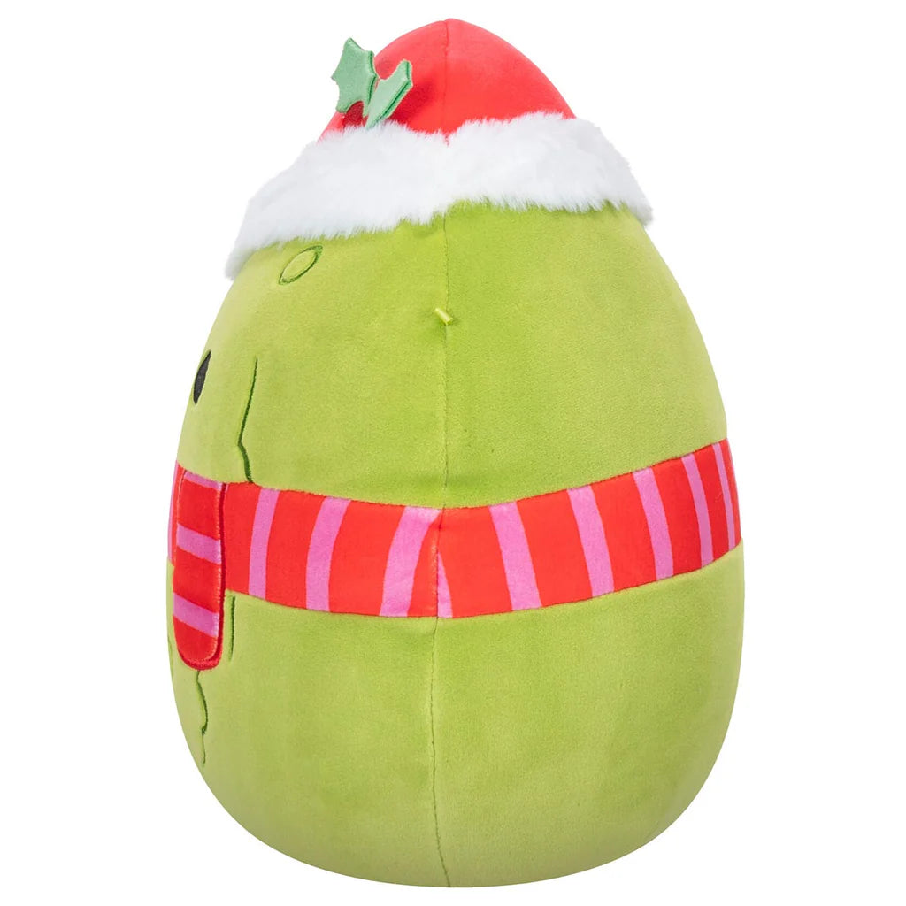 Squishmallows Noël Salim le cornichon de Noël