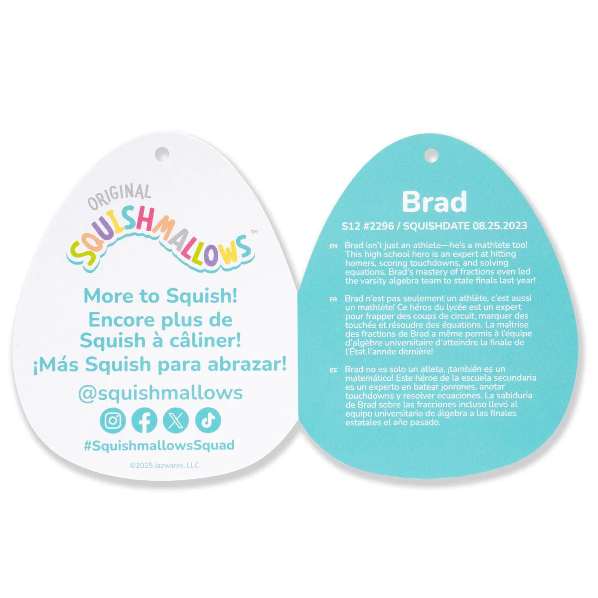 Squishmallows – Brad, der Green Retriever-Hund