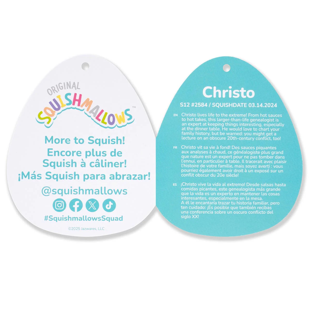 Squishmallows – Christo, die rote Chilischote
