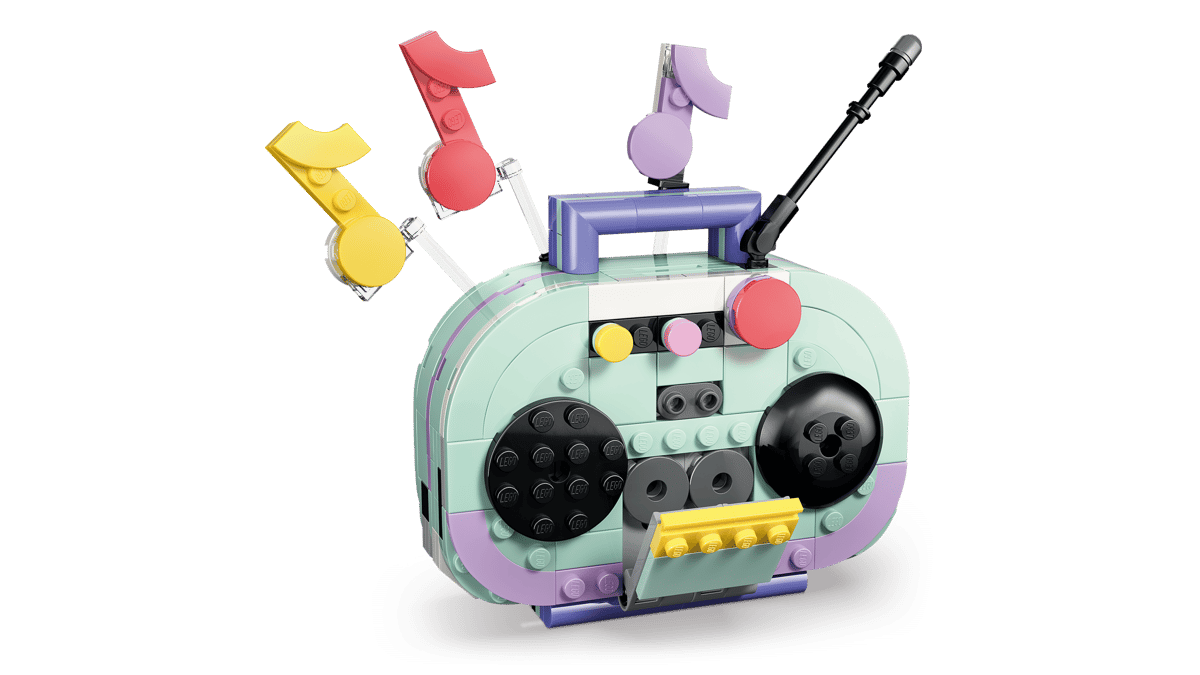 LEGO Creator 3-in-1 Music Decor Piano with Cat (31392)