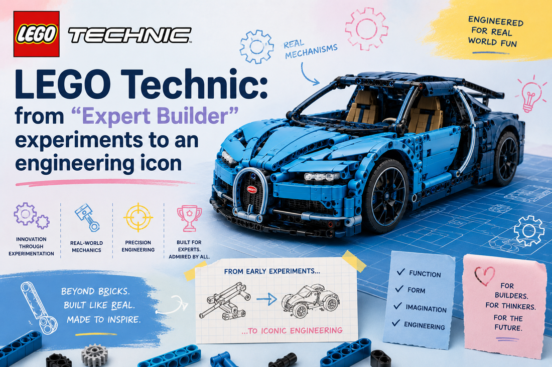 LEGO Technic: from “Expert Builder” experiments to an engineering icon