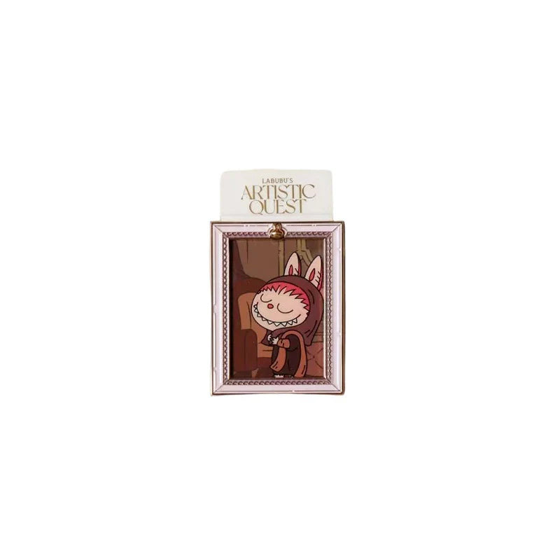 Labubu Louvre Limited Kühlschrankmagnet-Überraschungsbox