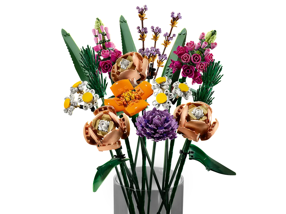 Set da costruzione Bouquet di fiori (10280).