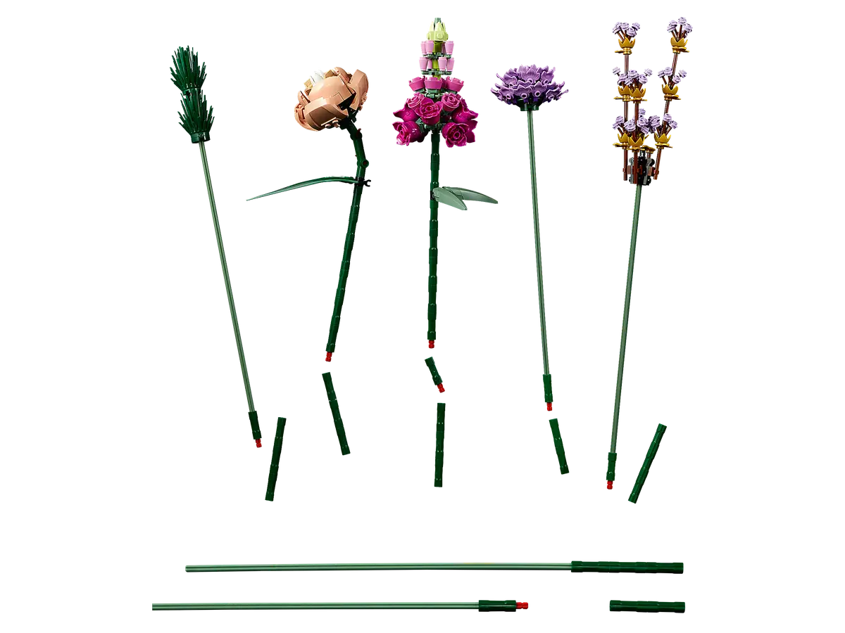 Set da costruzione Bouquet di fiori (10280).