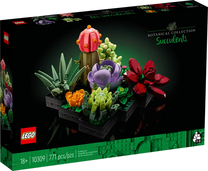 Plantes succulentes (10309) Ensemble de construction