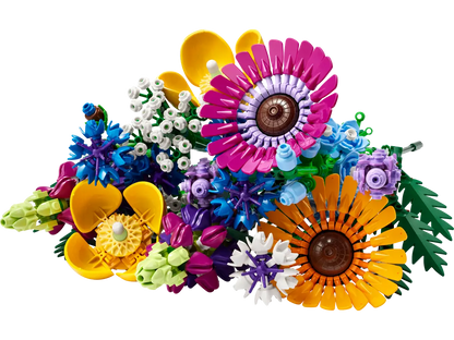 Bouquet de fleurs sauvages (10313) Ensemble de construction
