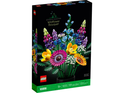 Bouquet de fleurs sauvages (10313) Ensemble de construction
