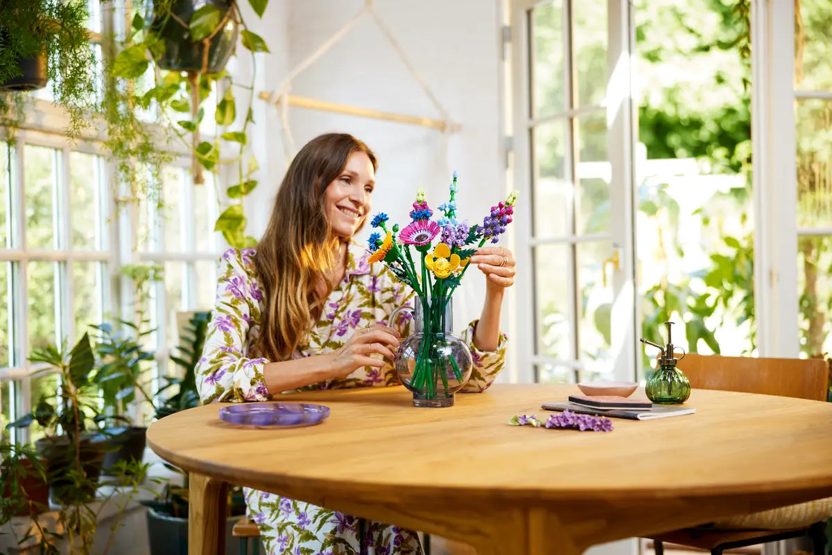 Bouquet de fleurs sauvages (10313) Ensemble de construction