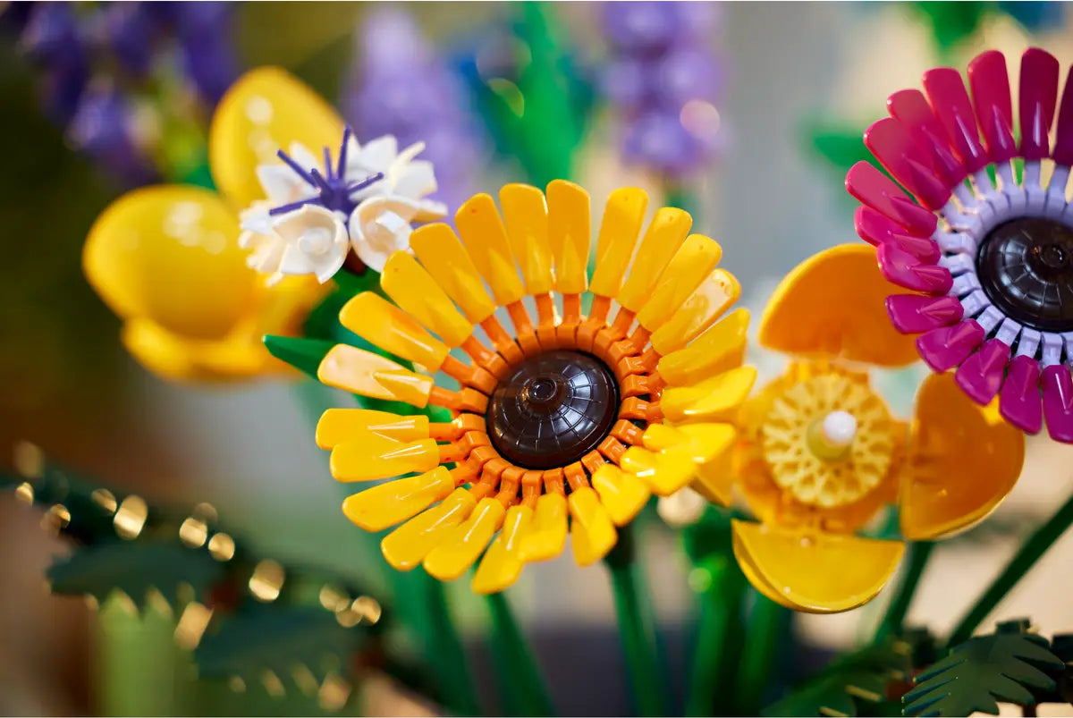 Bouquet de fleurs sauvages (10313) Ensemble de construction