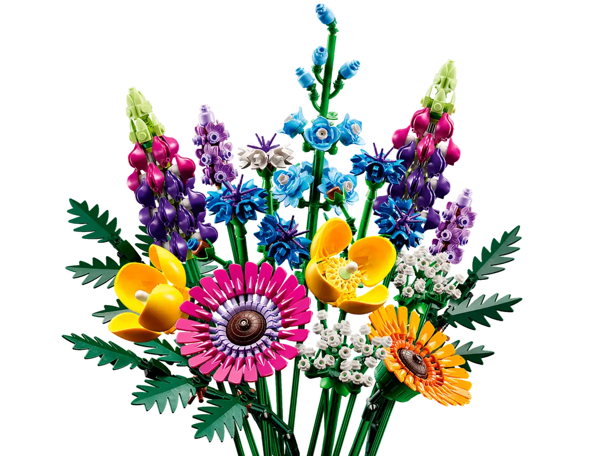 Bouquet de fleurs sauvages (10313) Ensemble de construction
