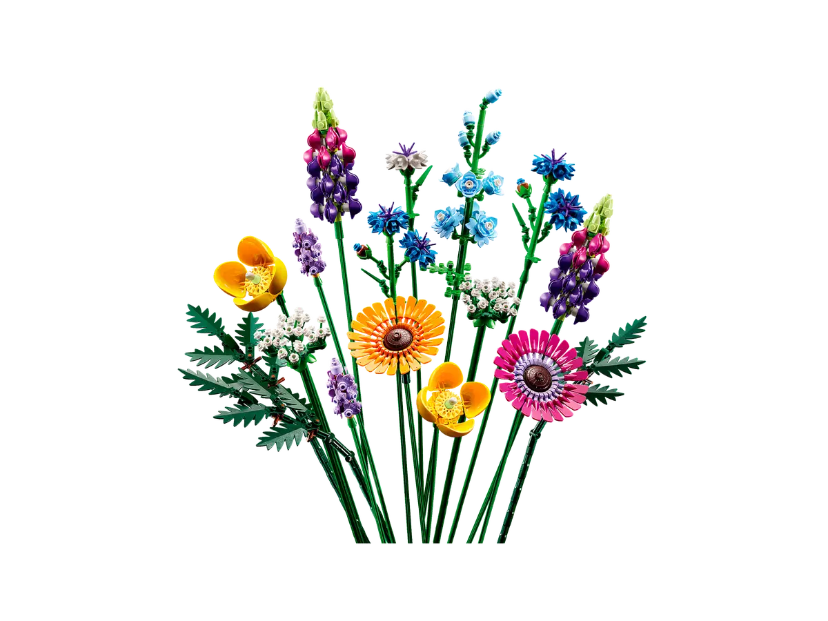 Bouquet de fleurs sauvages (10313) Ensemble de construction