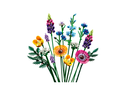 Bouquet de fleurs sauvages (10313) Ensemble de construction