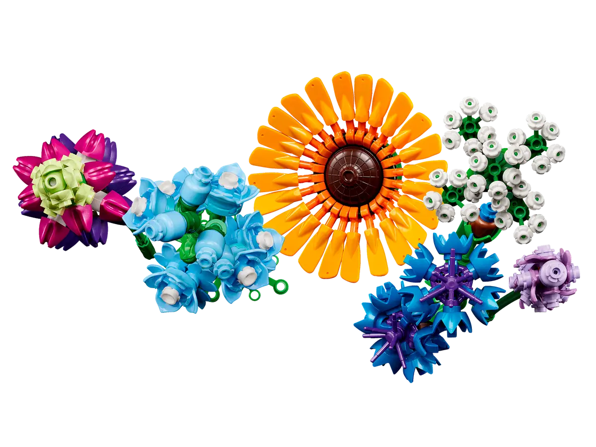Bouquet de fleurs sauvages (10313) Ensemble de construction