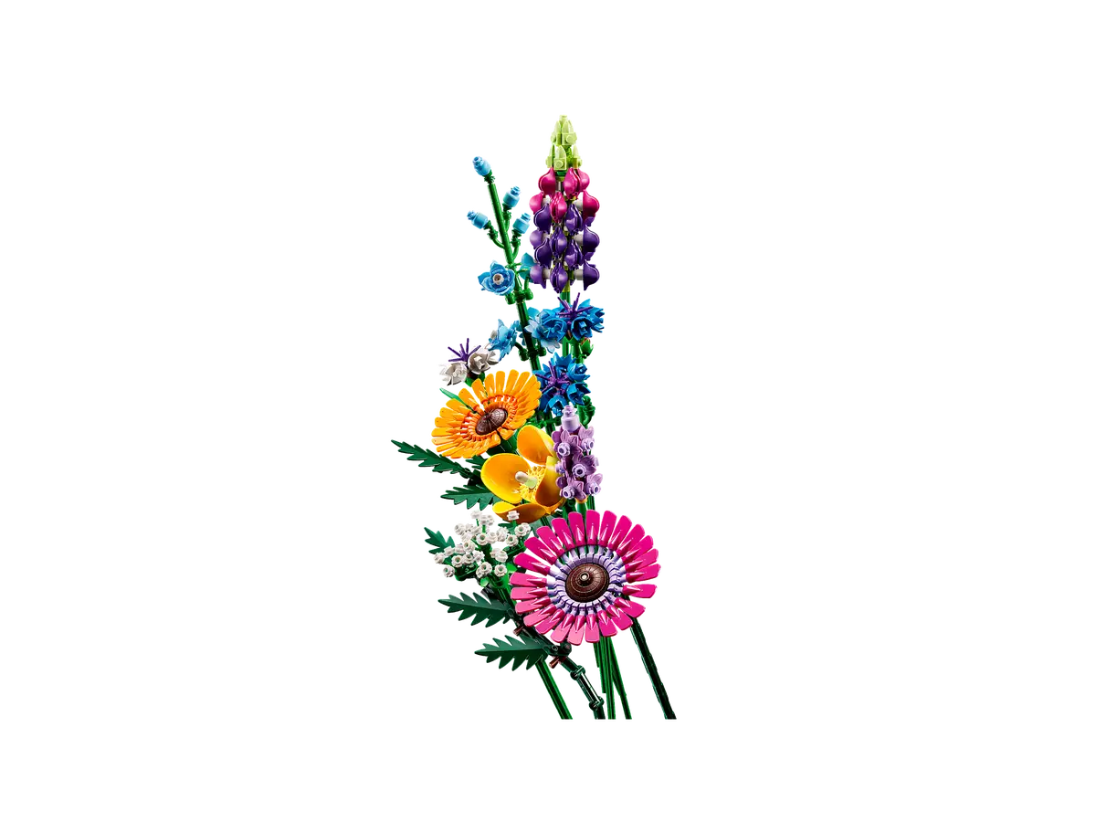 Bouquet de fleurs sauvages (10313) Ensemble de construction