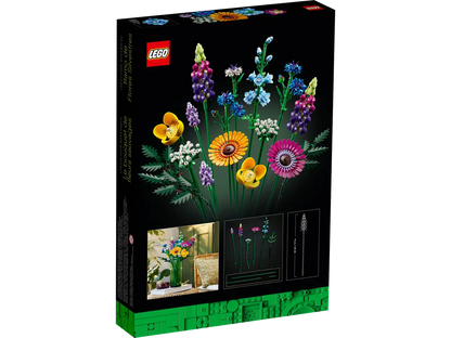 Bouquet de fleurs sauvages (10313) Ensemble de construction