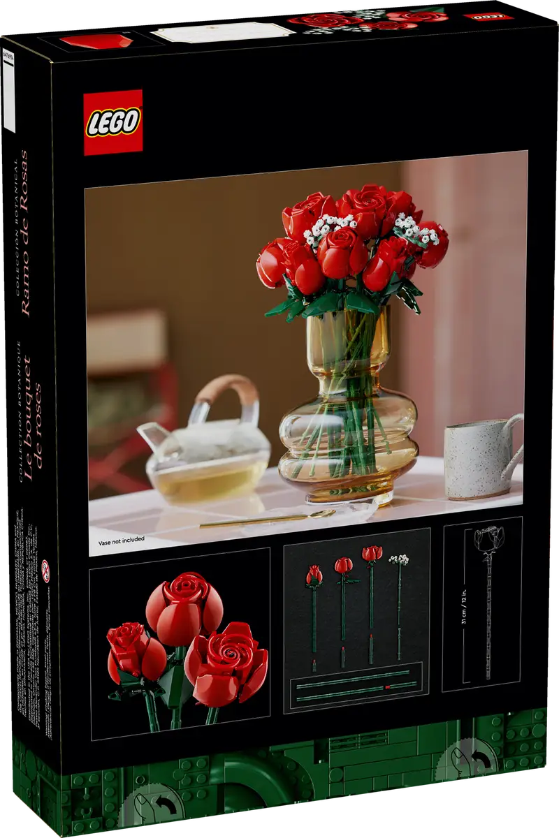 Bouquet de roses (10328) Ensemble de construction
