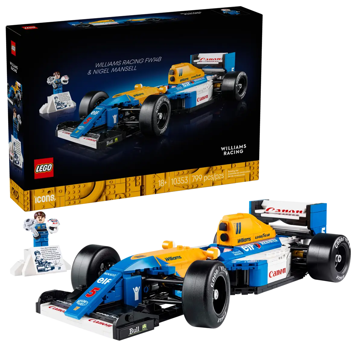Williams Racing FW14B & Nigel Mansell (10353)