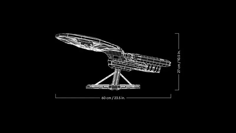 Star Trek U.S.S. Azienda NCC-1701-D (10356)