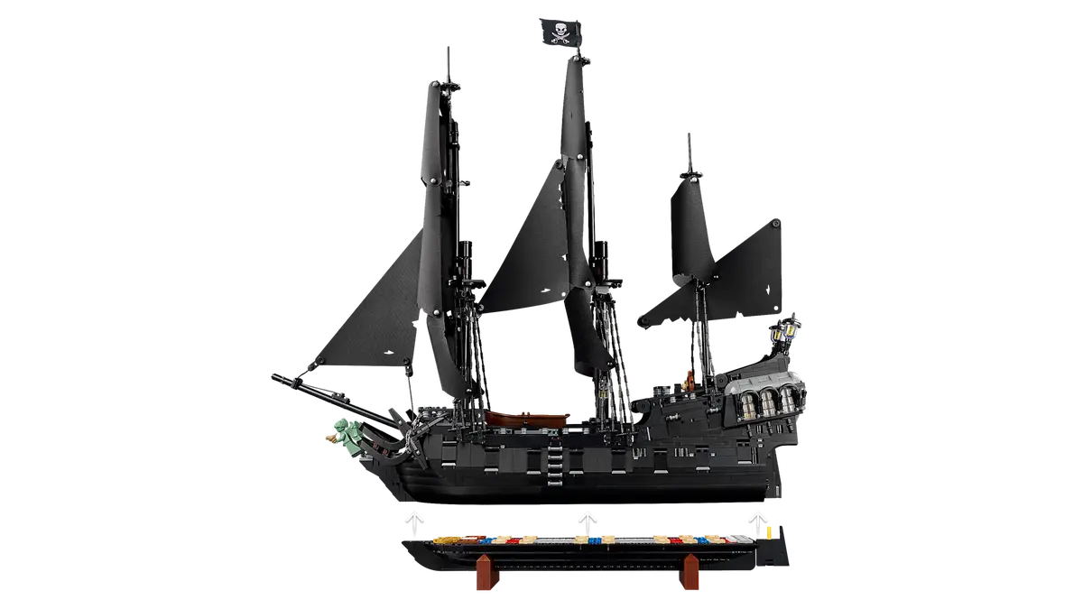 Kapitän Jack Sparrows Piratenschiff (10365)