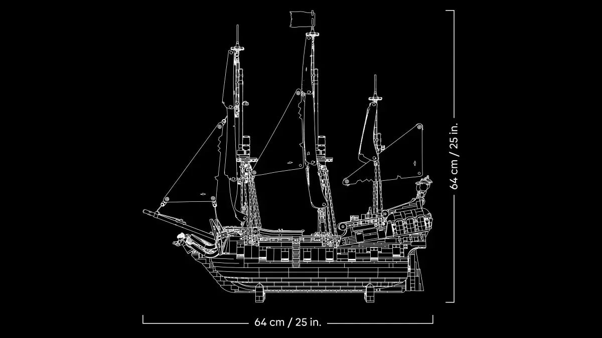 Kapitän Jack Sparrows Piratenschiff (10365)