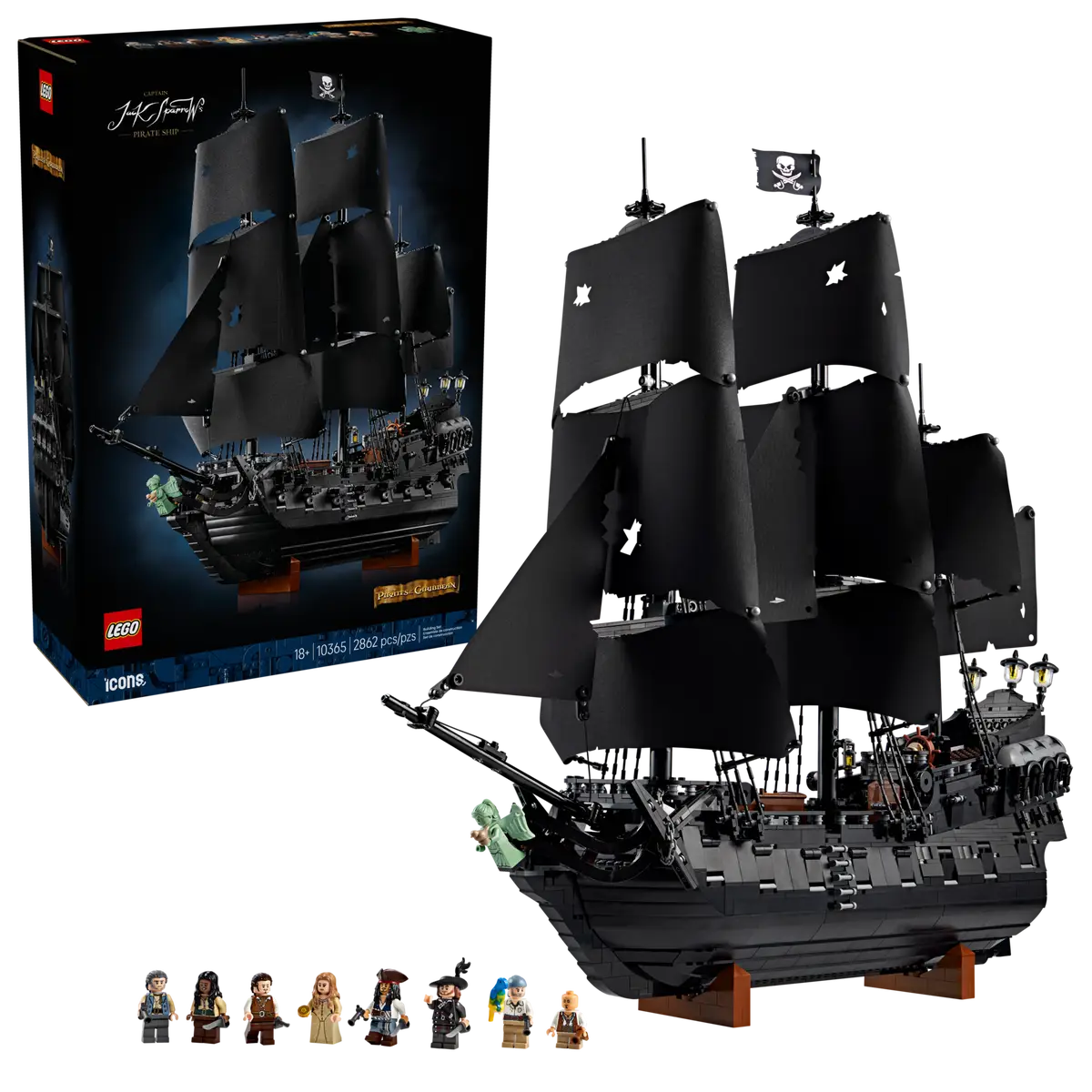 Kapitän Jack Sparrows Piratenschiff (10365)