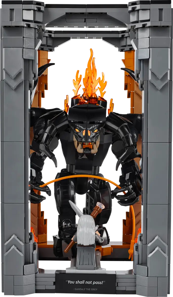 Angolo del libro Balrog del Signore degli Anelli (10367)
